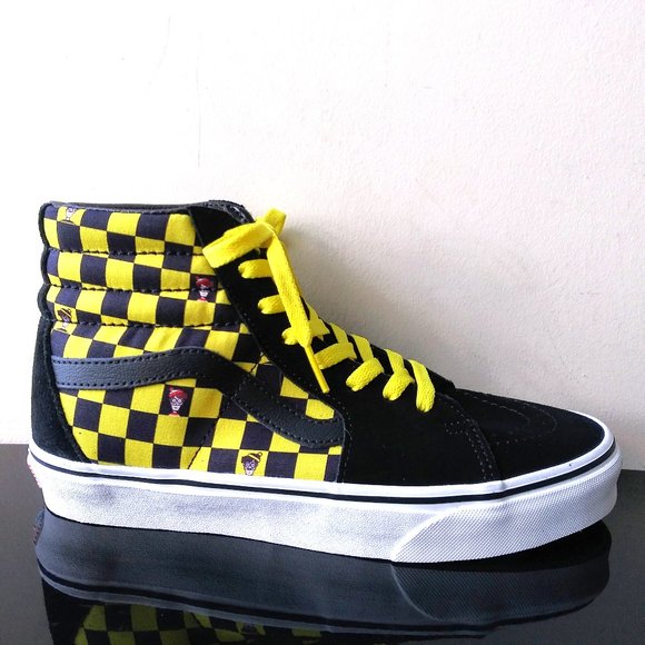 Vans Men's Sk8-Hi Where's Waldo Suede / Canvas Sneaker - Picture 1 of 14